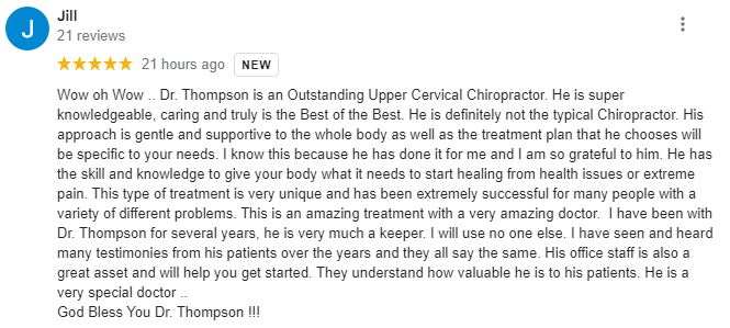 Chiropractic Grapevine TX Patient Testimonial